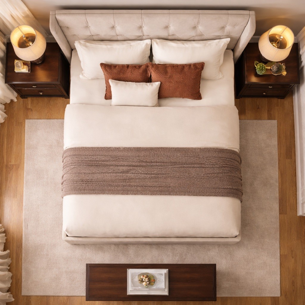 Aurora Bed with Optional Ottoman Storage
