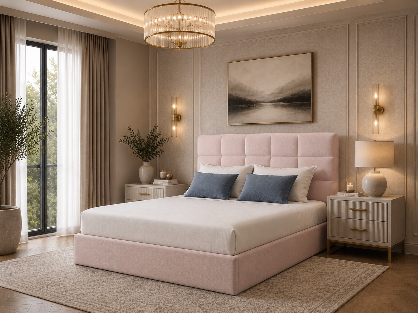 Canary Bed with Optional Ottoman Storage