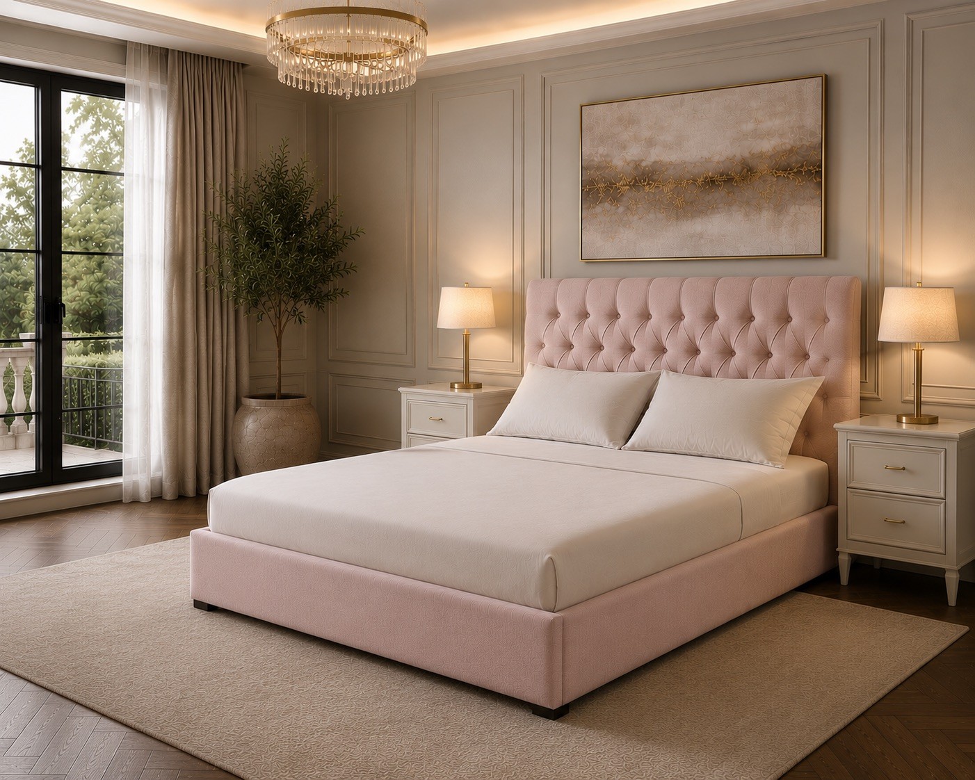 Anoop Derby Bed with Optional Ottoman Storage