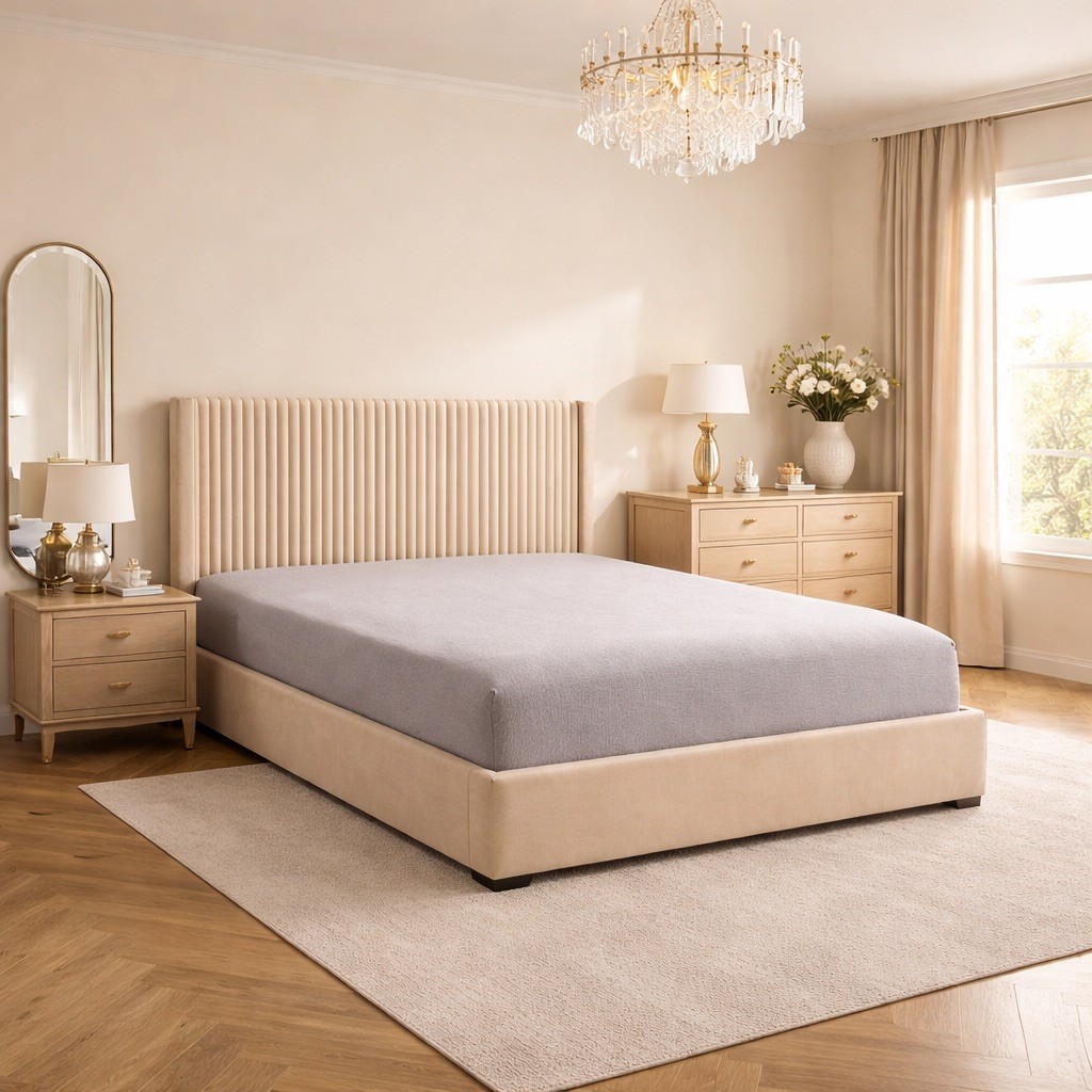 Cloud Nest Bed with Optional Ottoman Storage