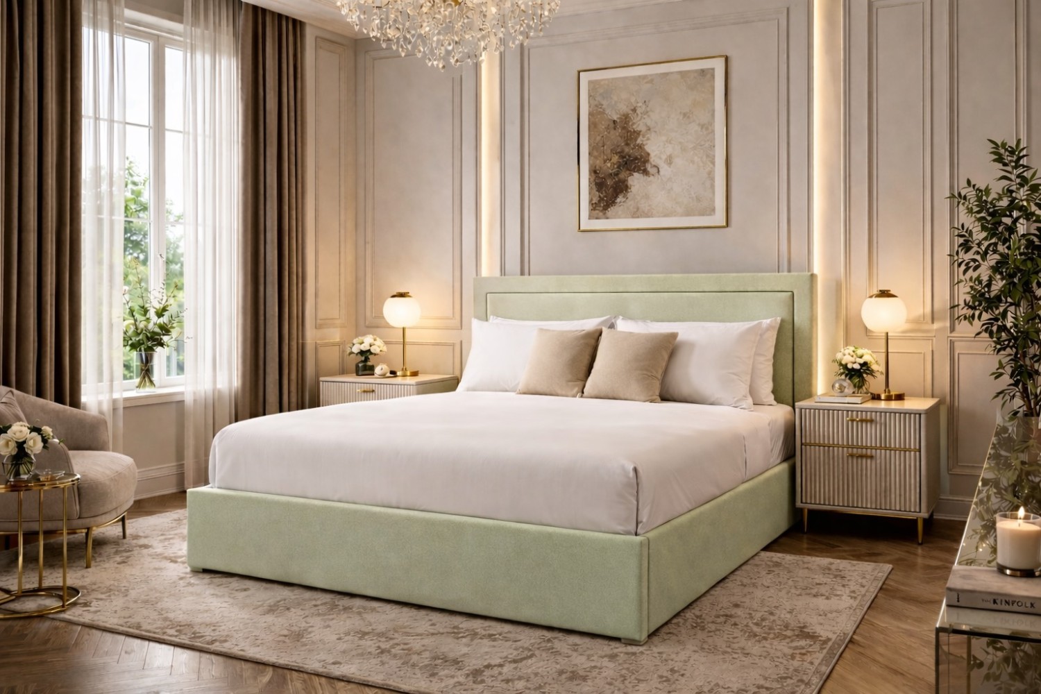 Valvet Haven with Optional Ottoman Storage