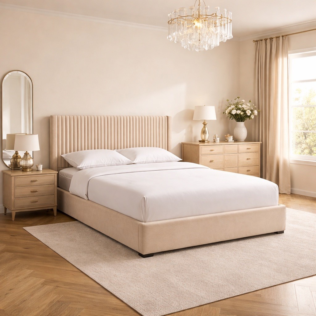 Cloud Nest Bed with Optional Ottoman Storage