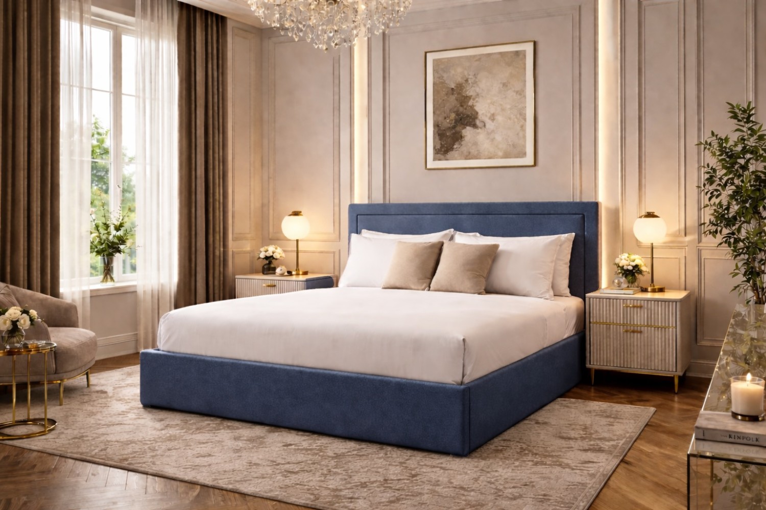 Valvet Haven with Optional Ottoman Storage