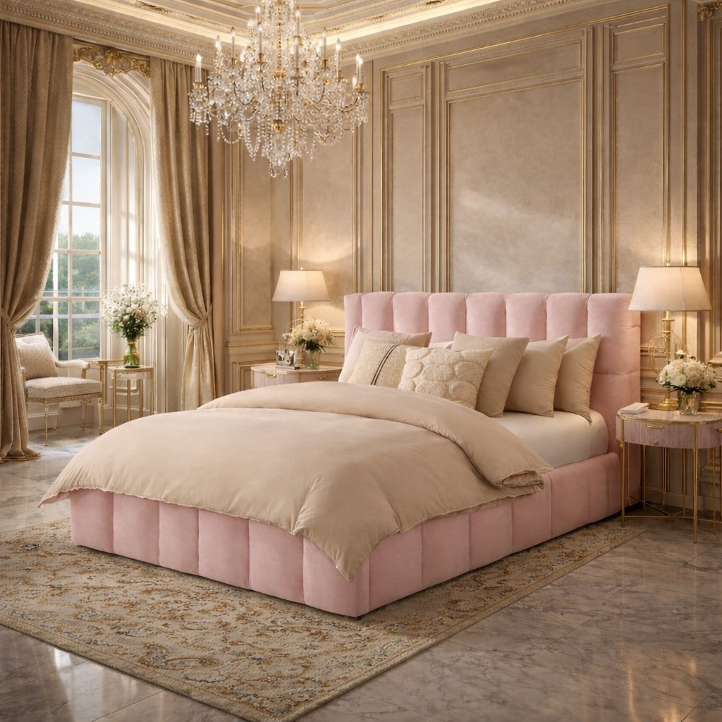 Nordic Sleep Bed with Optional Ottoman Storage