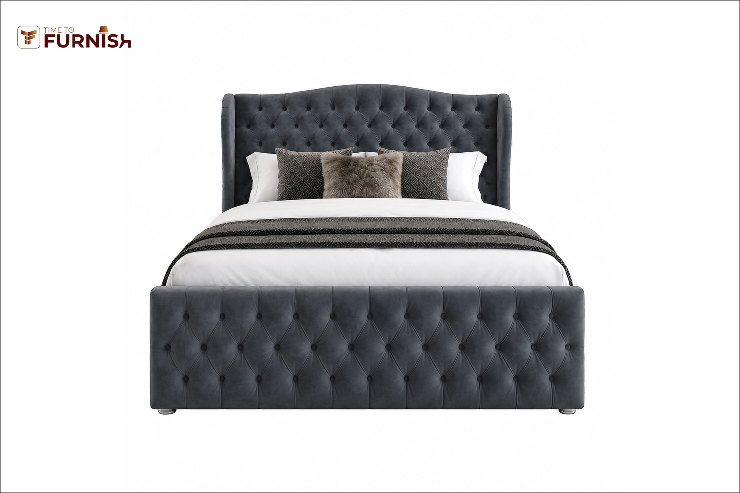 Whistler Bed with Optional Ottoman Storage  TTF280