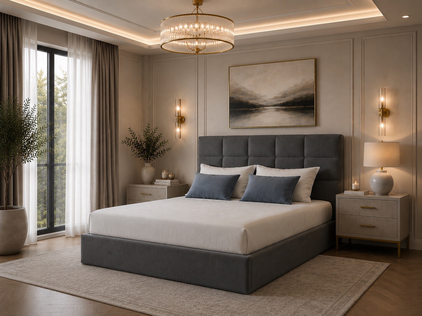 Canary Bed with Optional Ottoman Storage