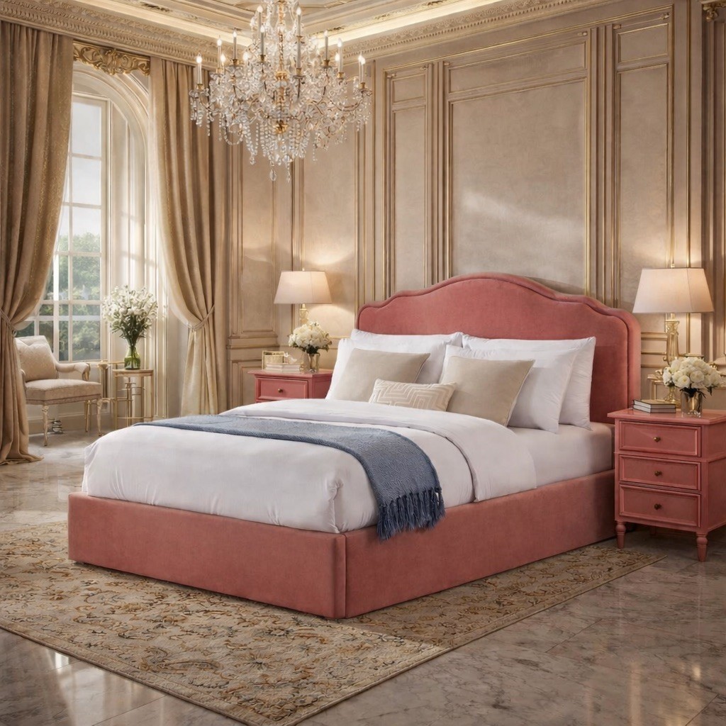 Opal Night Bed with Optional Ottoman Storage