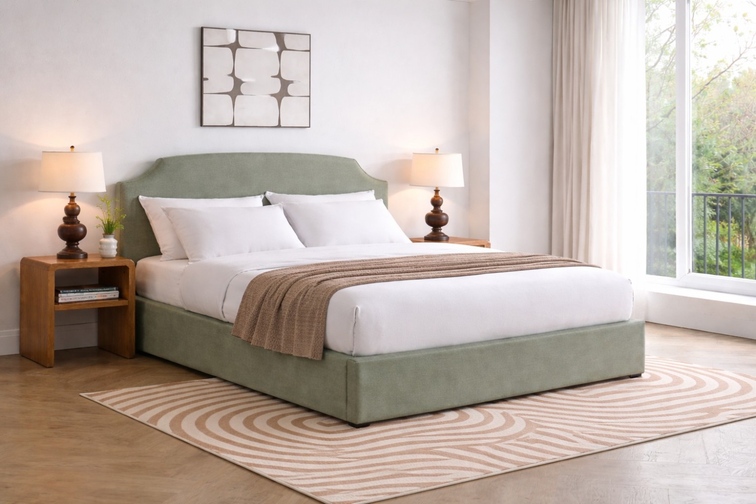 Harmony Base Bed with Optional Ottoman Storage