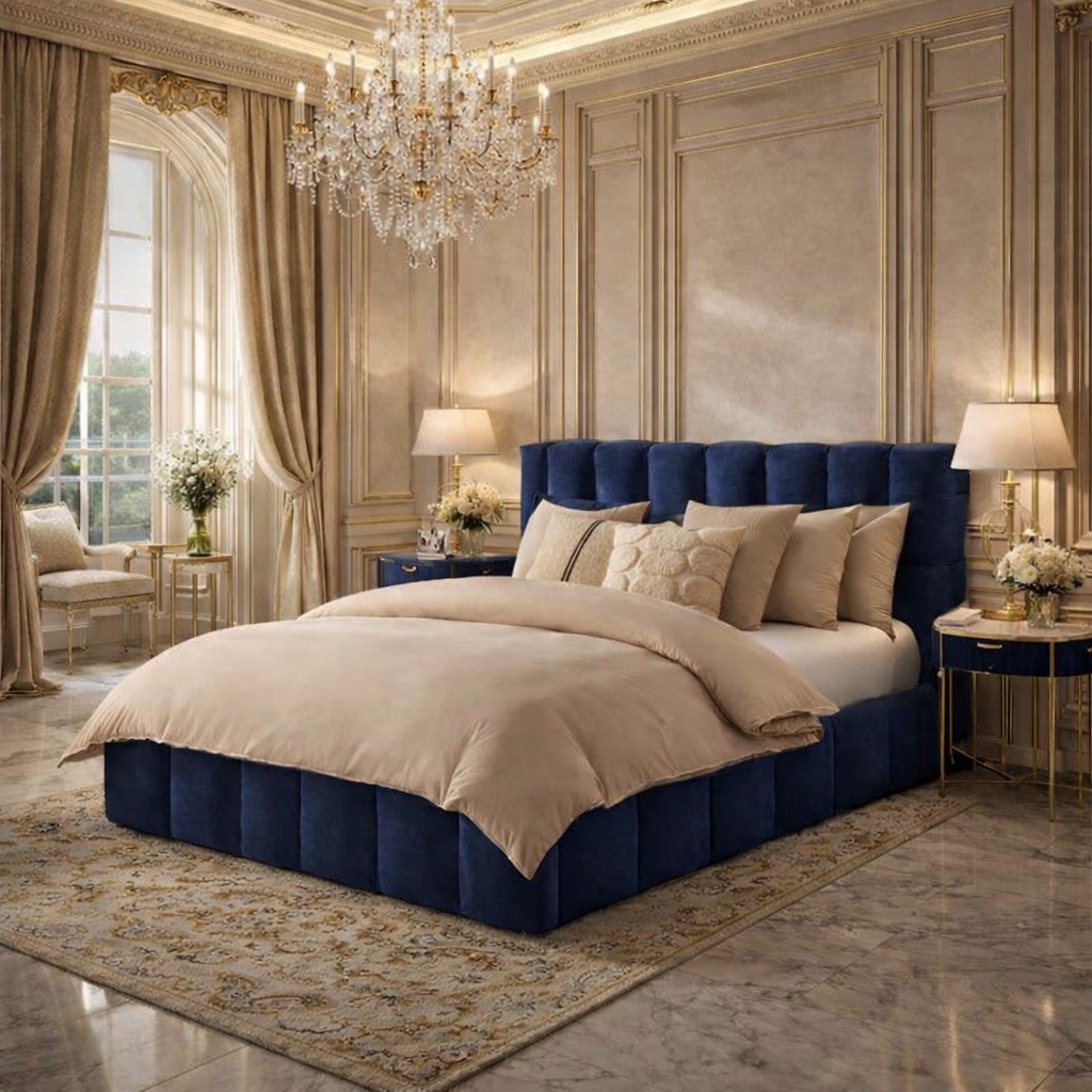 Nordic Sleep Bed with Optional Ottoman Storage