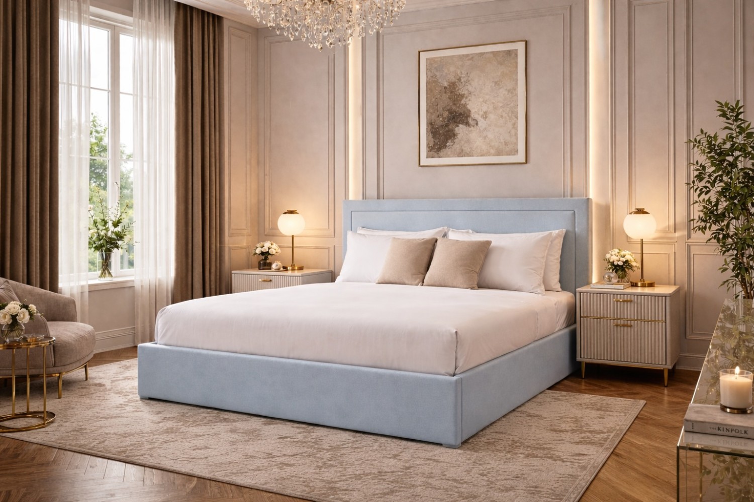 Valvet Haven with Optional Ottoman Storage
