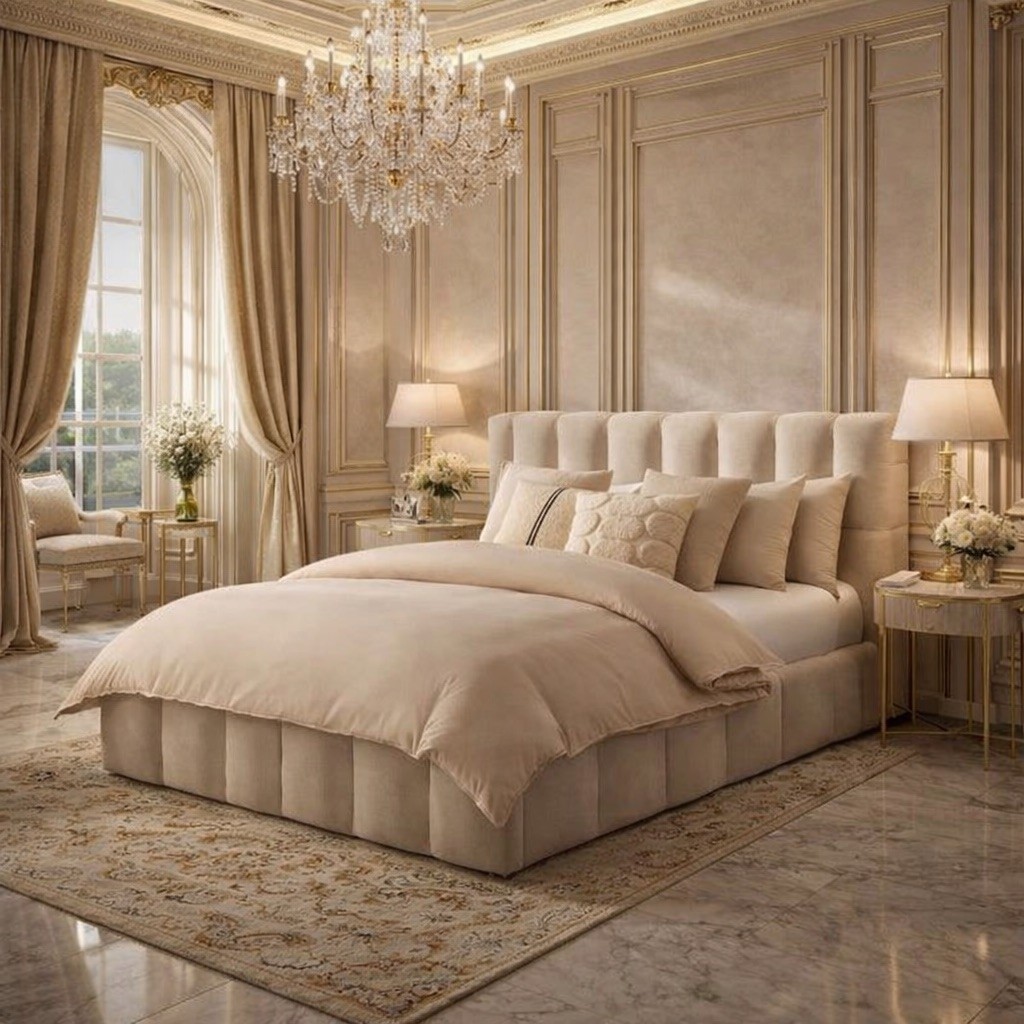 Nordic Sleep Bed with Optional Ottoman Storage