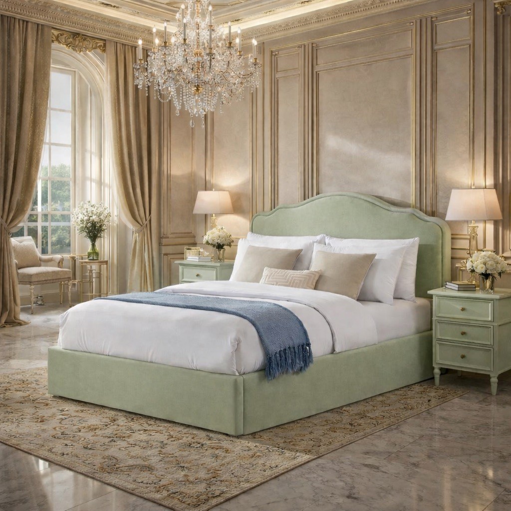 Opal Night Bed with Optional Ottoman Storage
